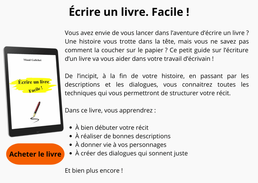 Description du manuel "Écrire un livre. Facile !".